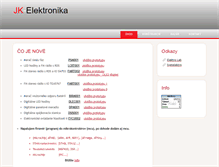 Tablet Screenshot of jk-elektronika.info